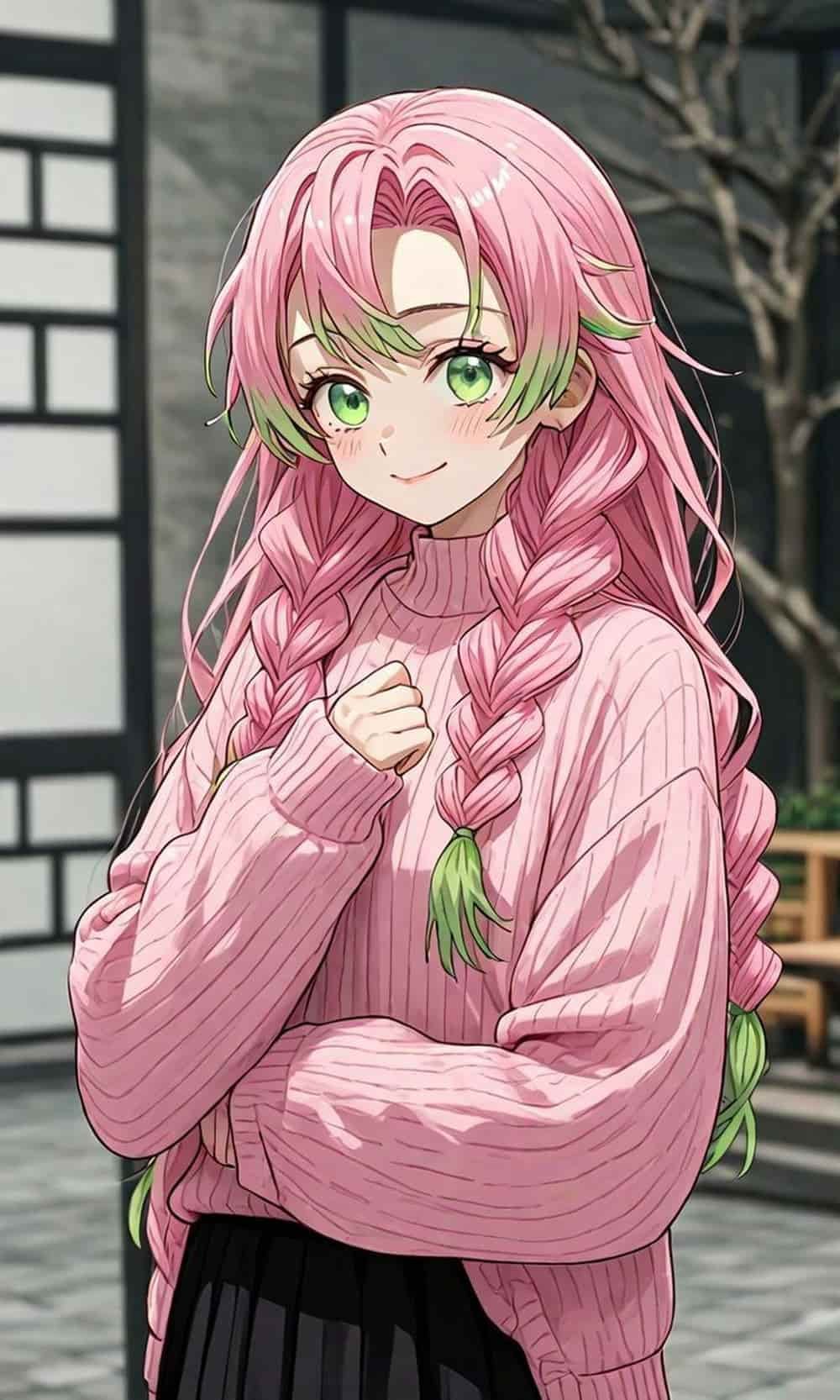 Ảnh nezuko tạo dáng cute