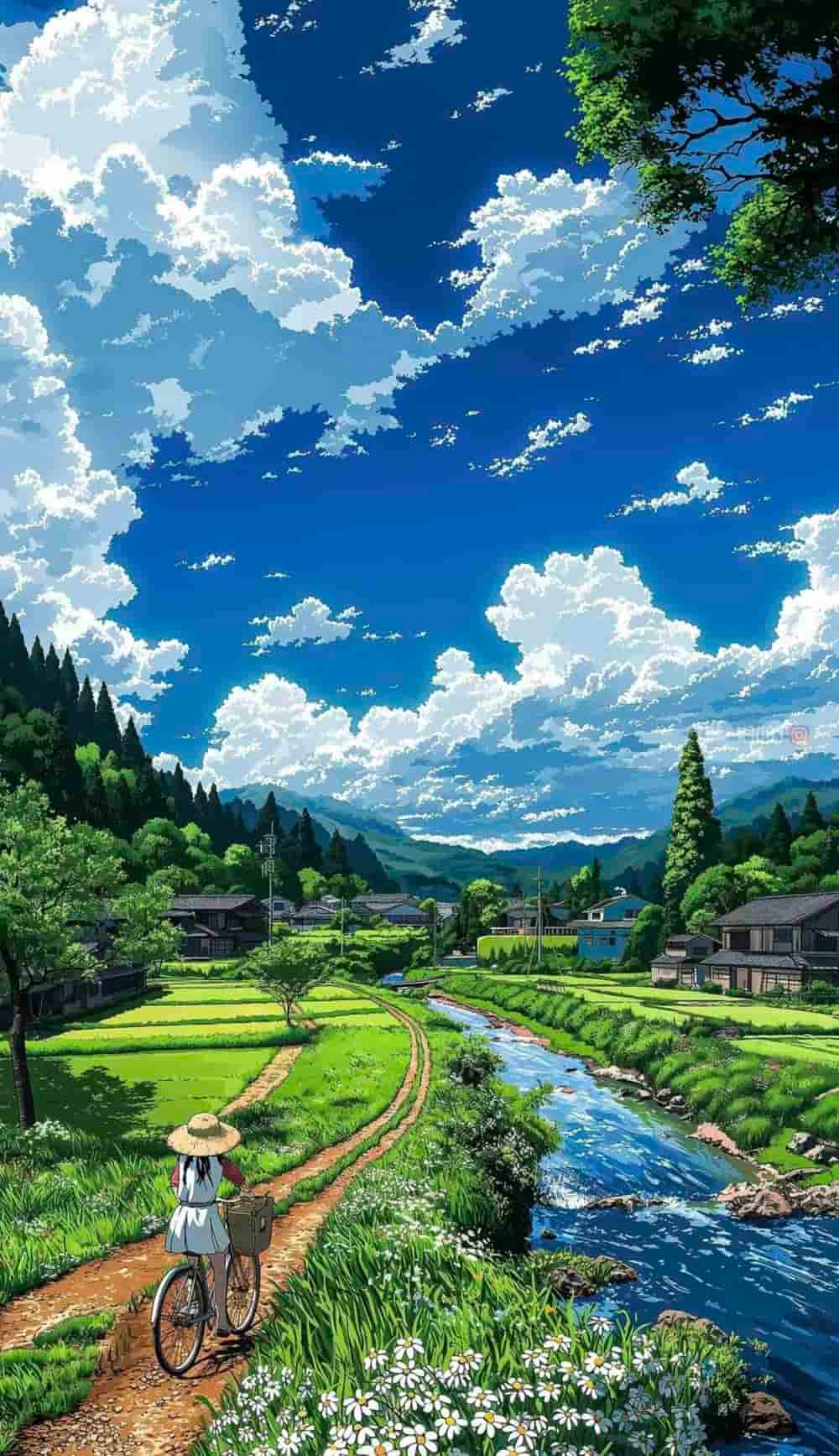 Ảnh phong cảnh anime tuyệt đẹp