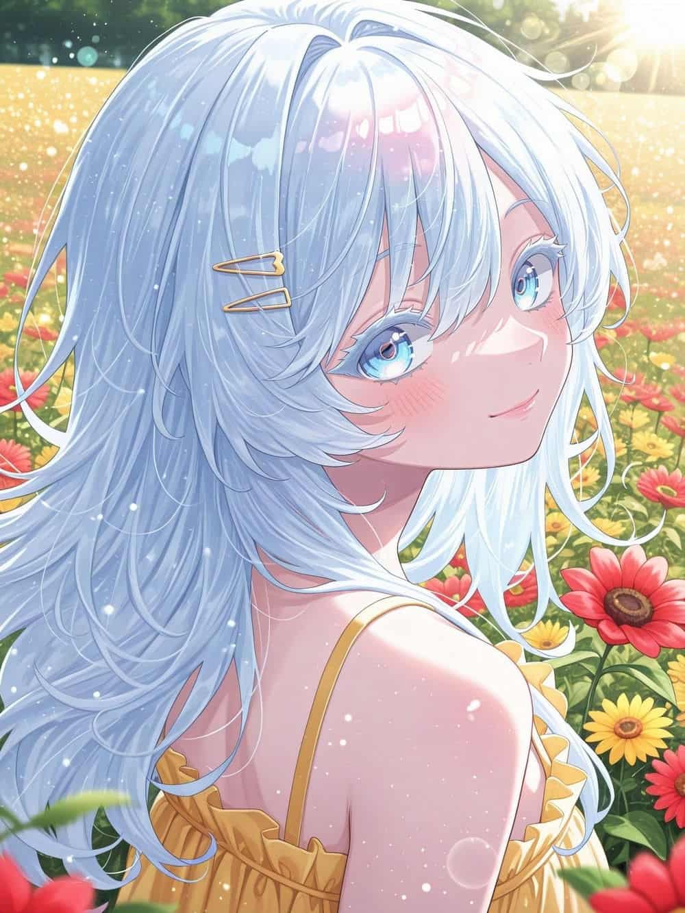 Hình nền anime nữ cá tính