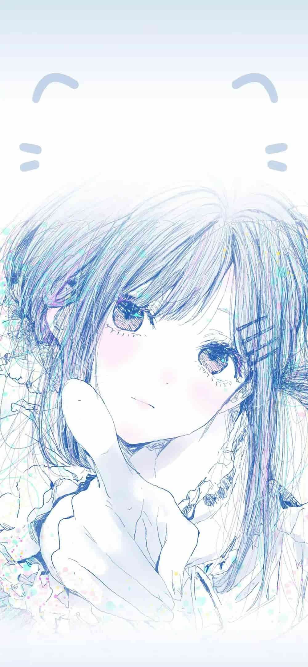 Hình nền anime nữ thu hút