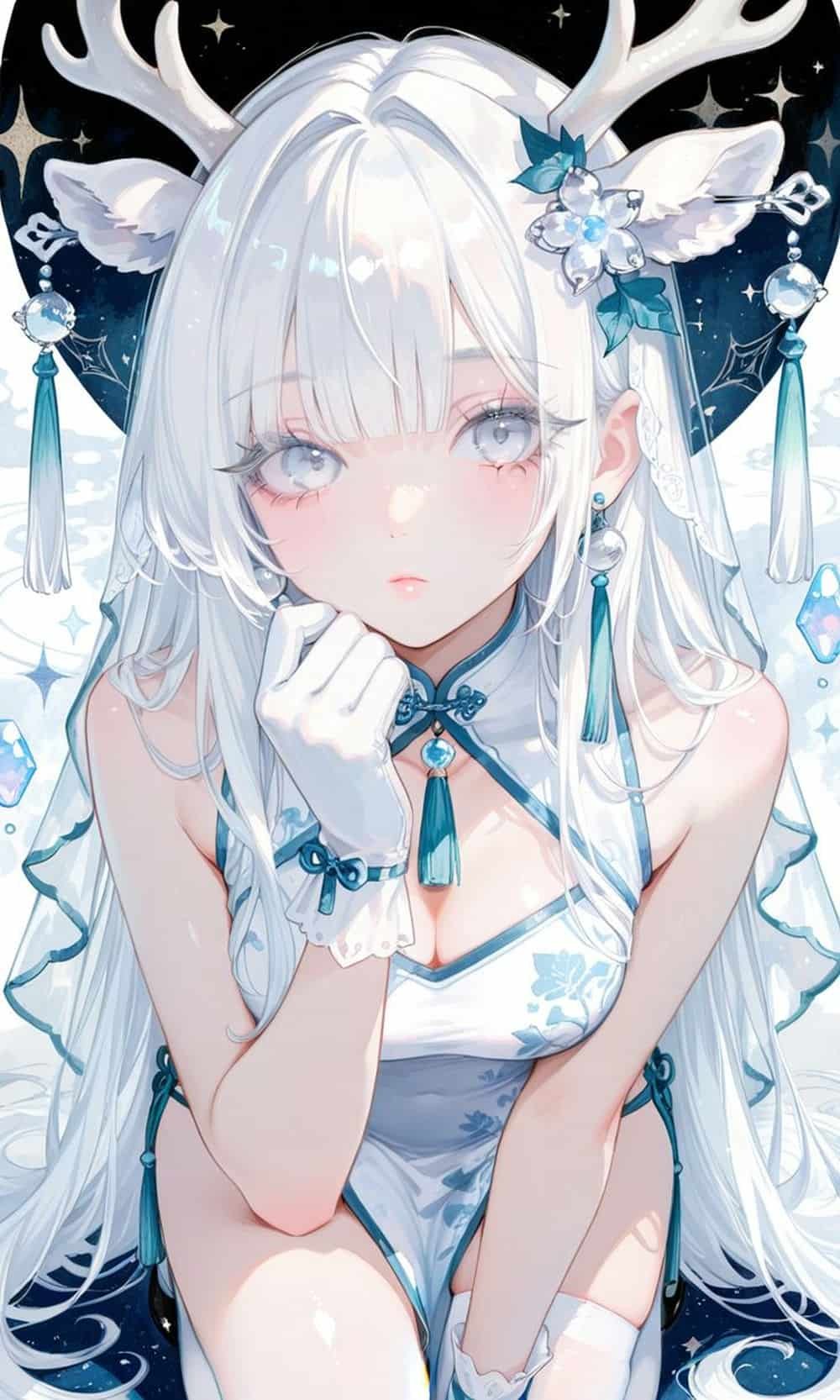 Hình nền anime nữ xinh xắn