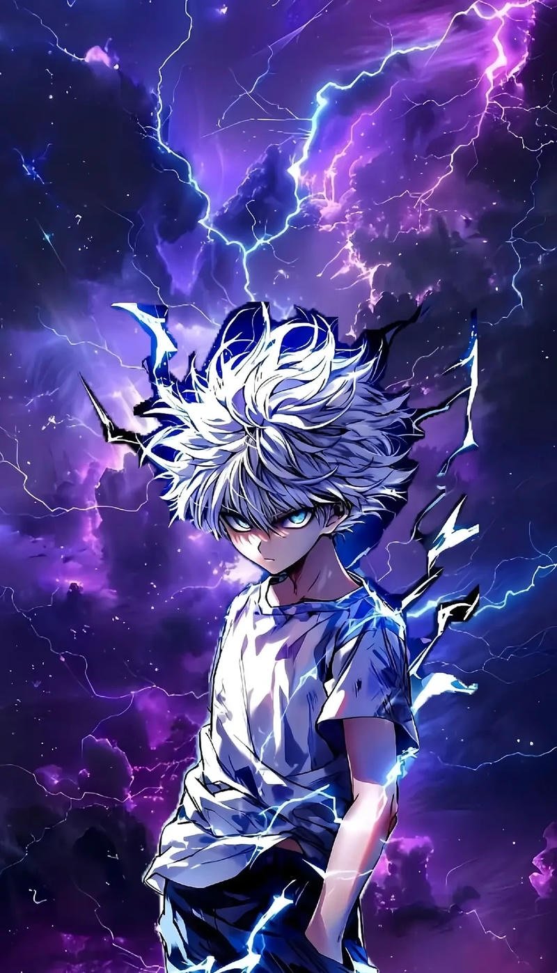 ảnh killua mạnh mẽ