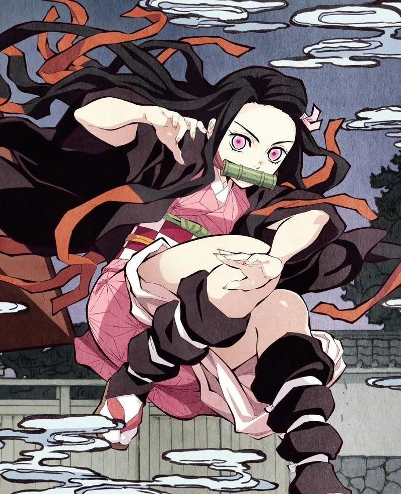 ảnh nezuko anime