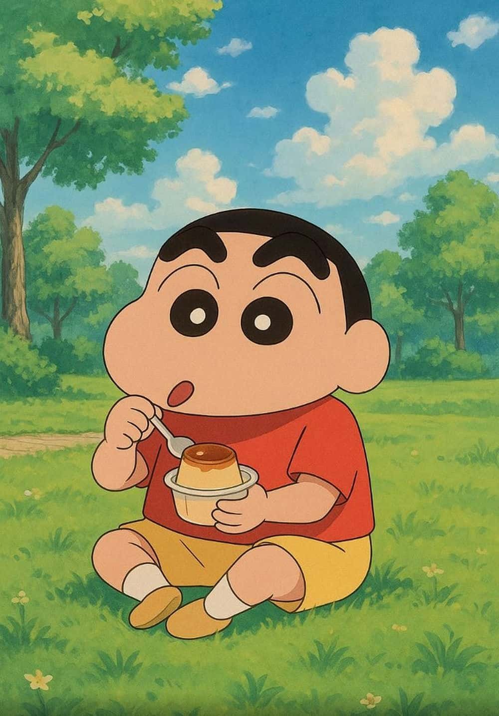 ảnh shin nụ cười tươi