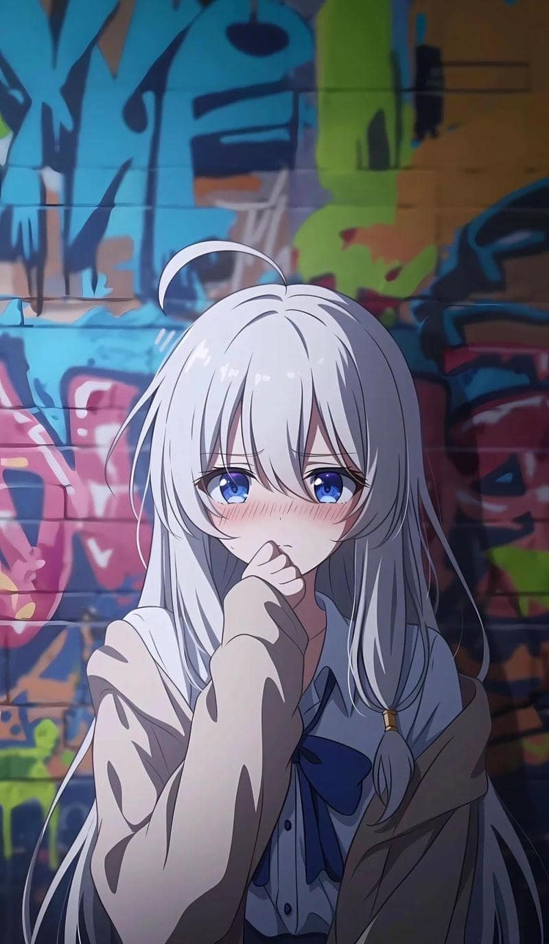 hình anime nữ phong cách