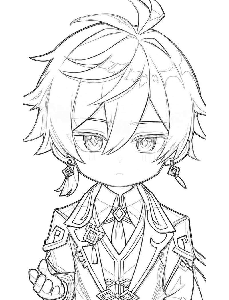 tranh anime cá tính