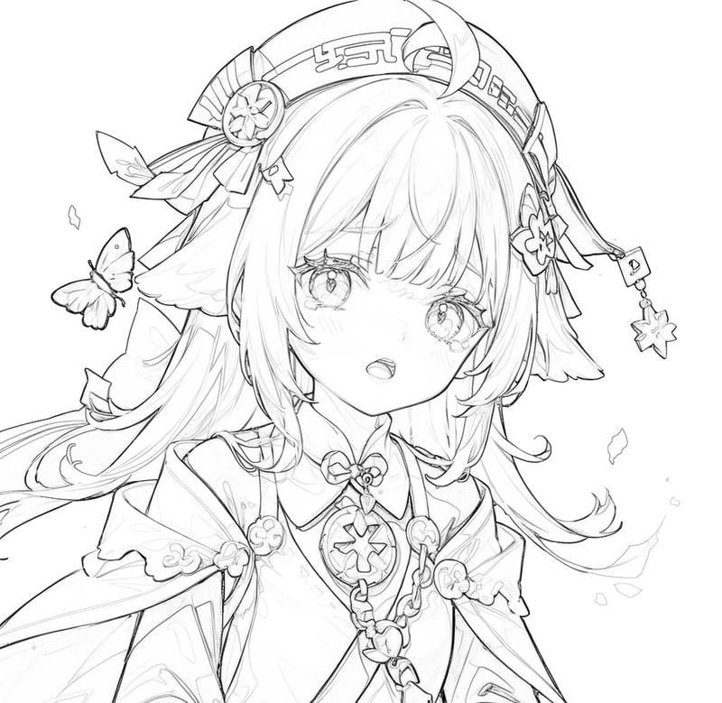 tranh anime độc đáo