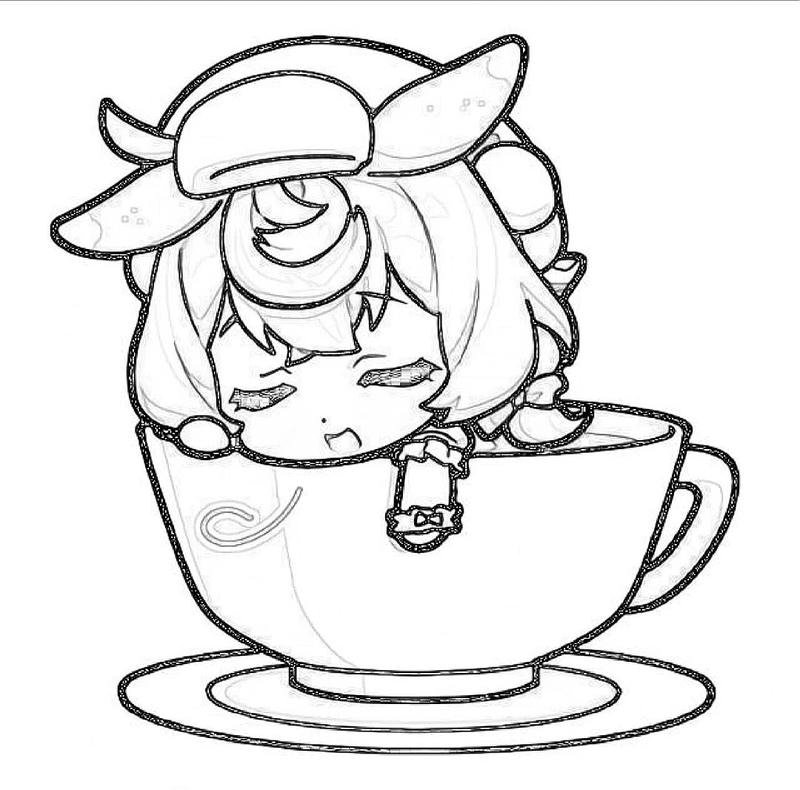 tranh anime sáng tạo