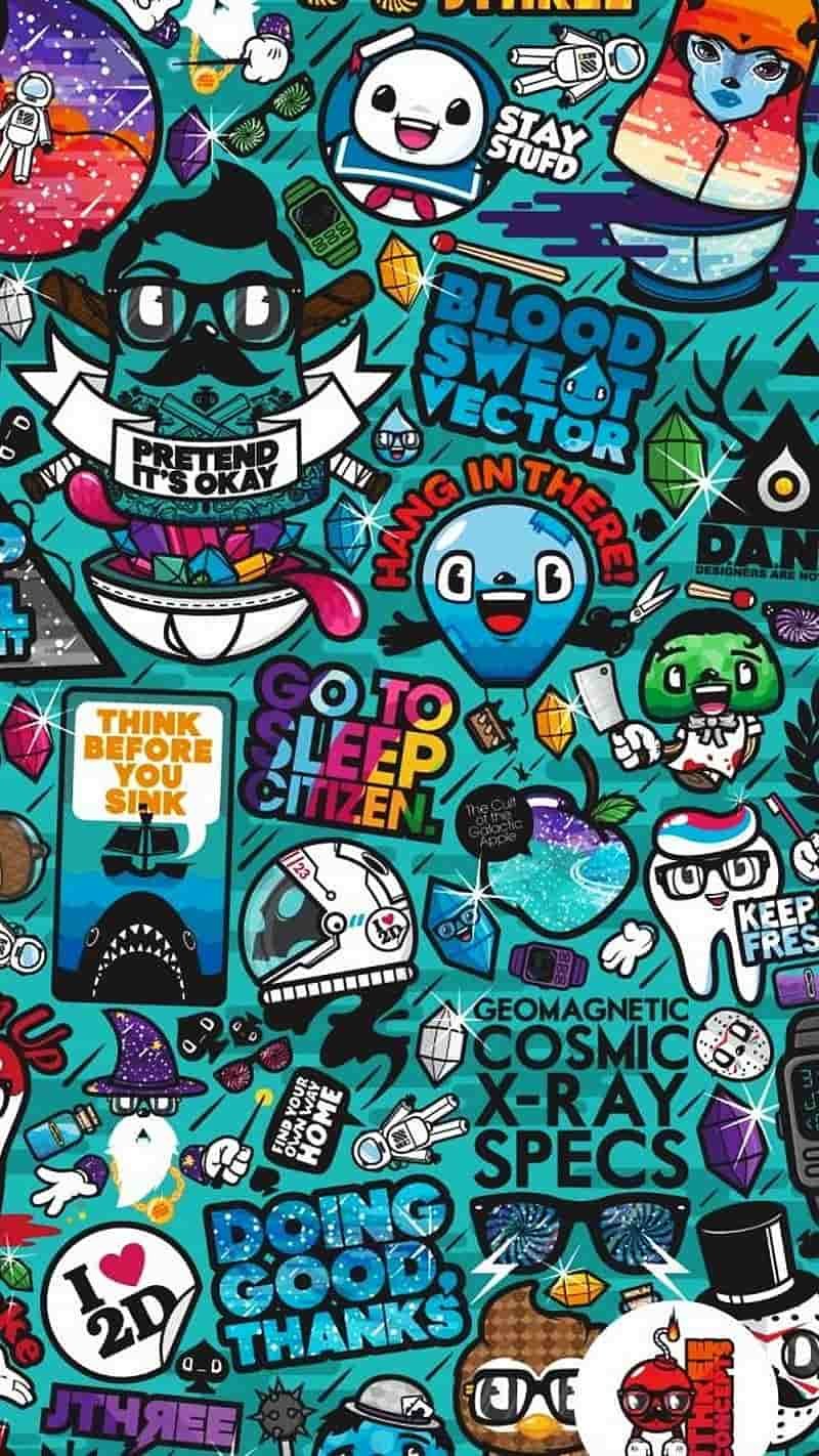 Album hình nền graffiti độc quyền