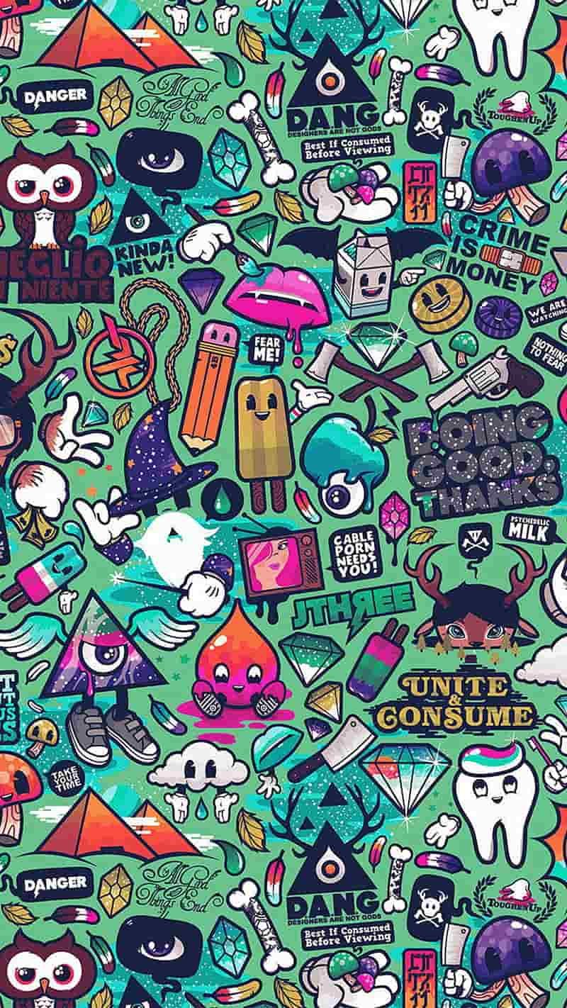 Album hình nền graffiti mới