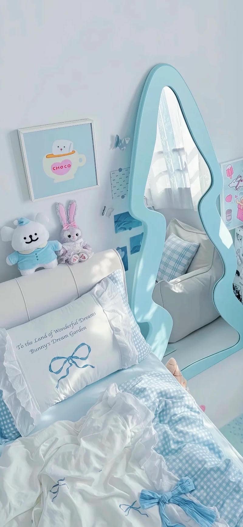 Album hình nền màu xanh mới