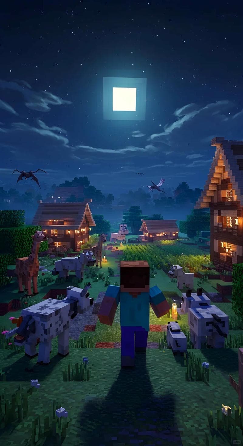 Album hình nền minecraft mới nhất