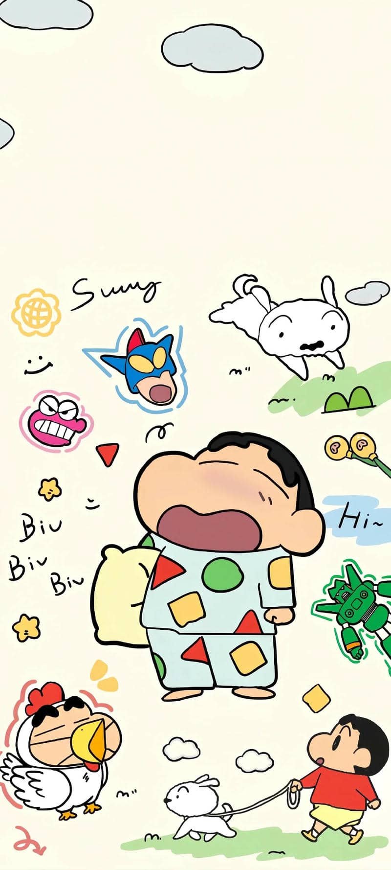 Album hình nền shin mới