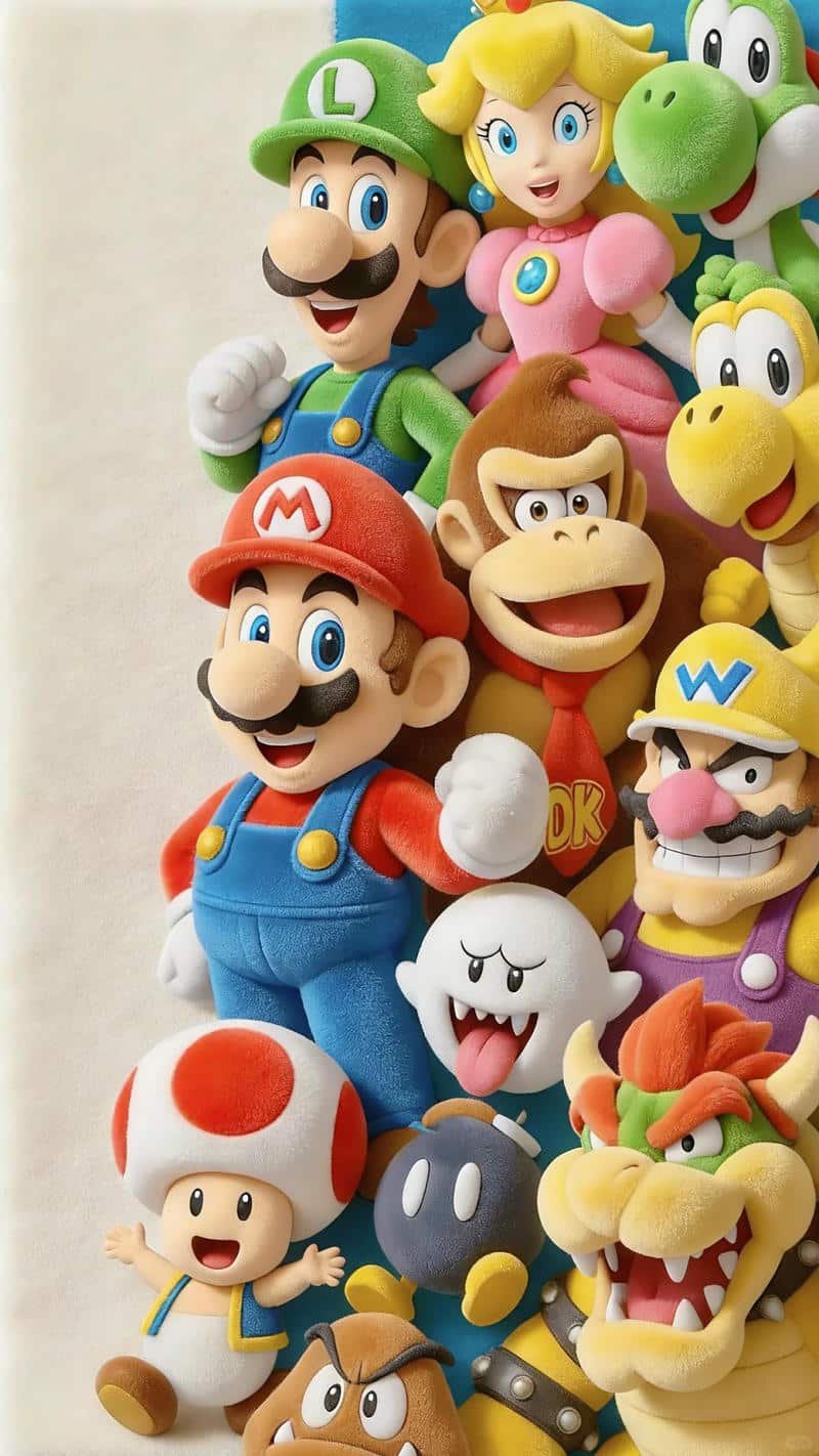 Album hình nền super mario mới