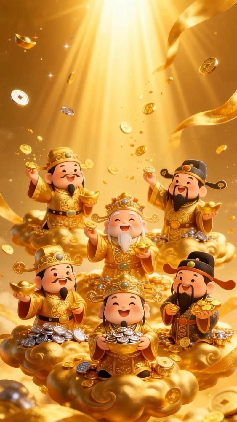 Album hình nền thần tài mới nhất