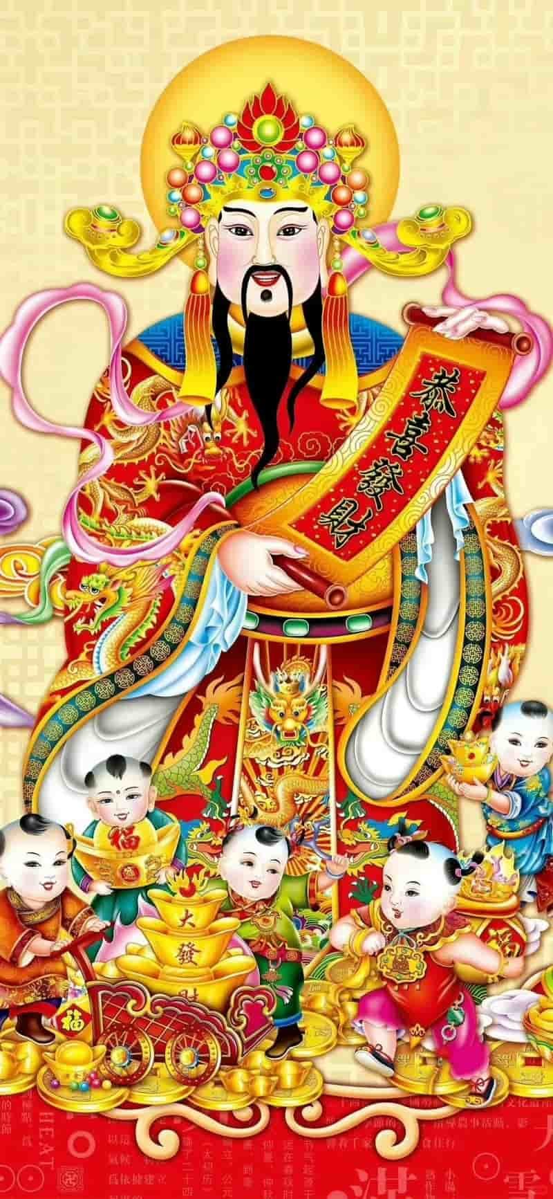 Album hình nền thần tài mới