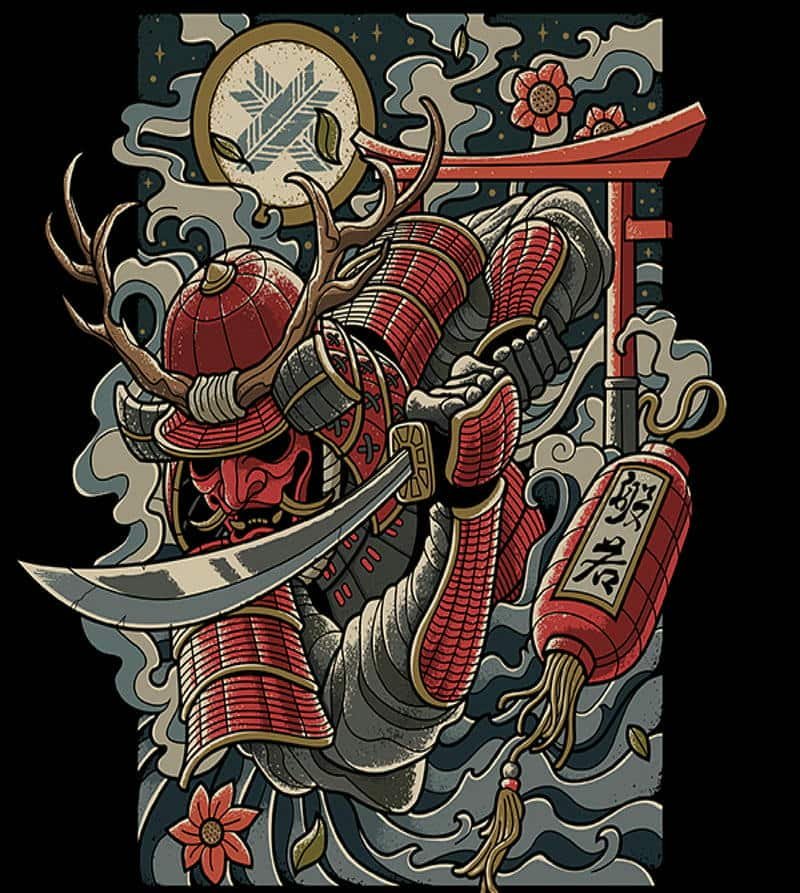 Ảnh hình nền samurai sắc nét