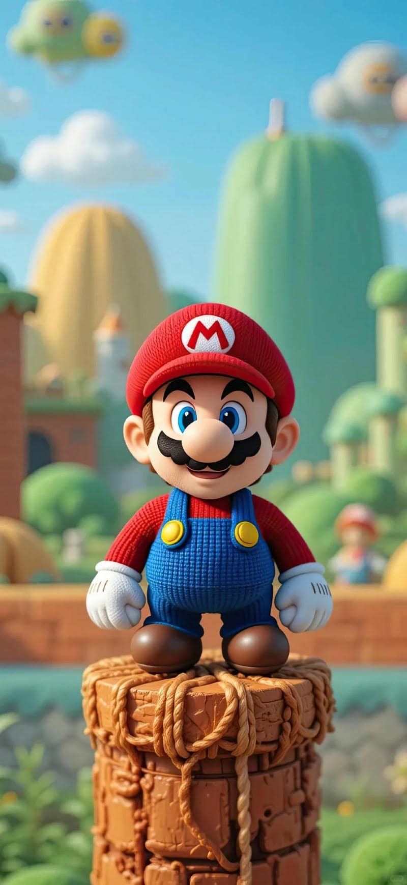Ảnh hình nền super mario sắc nét