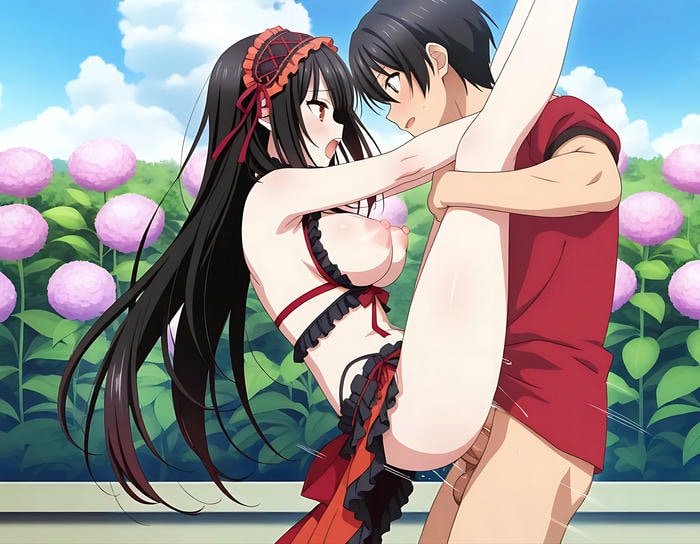 Ảnh kurumi hentai dâm đãng, mông tròn thèm địt