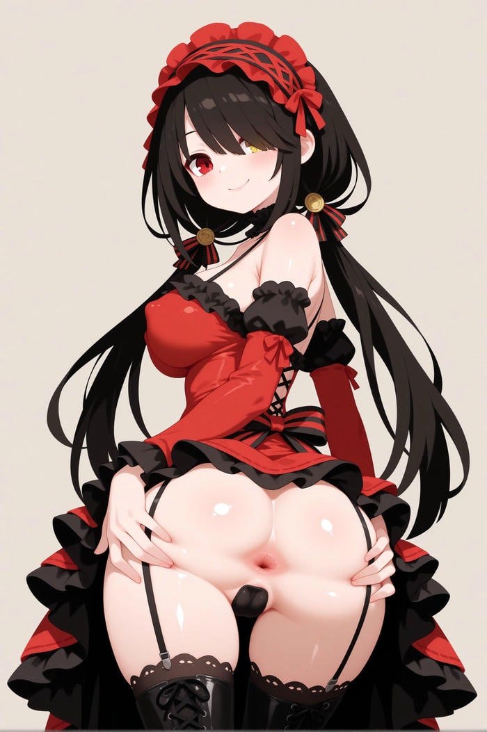 Ảnh kurumi hentai dâm dục, mông bự thèm cu