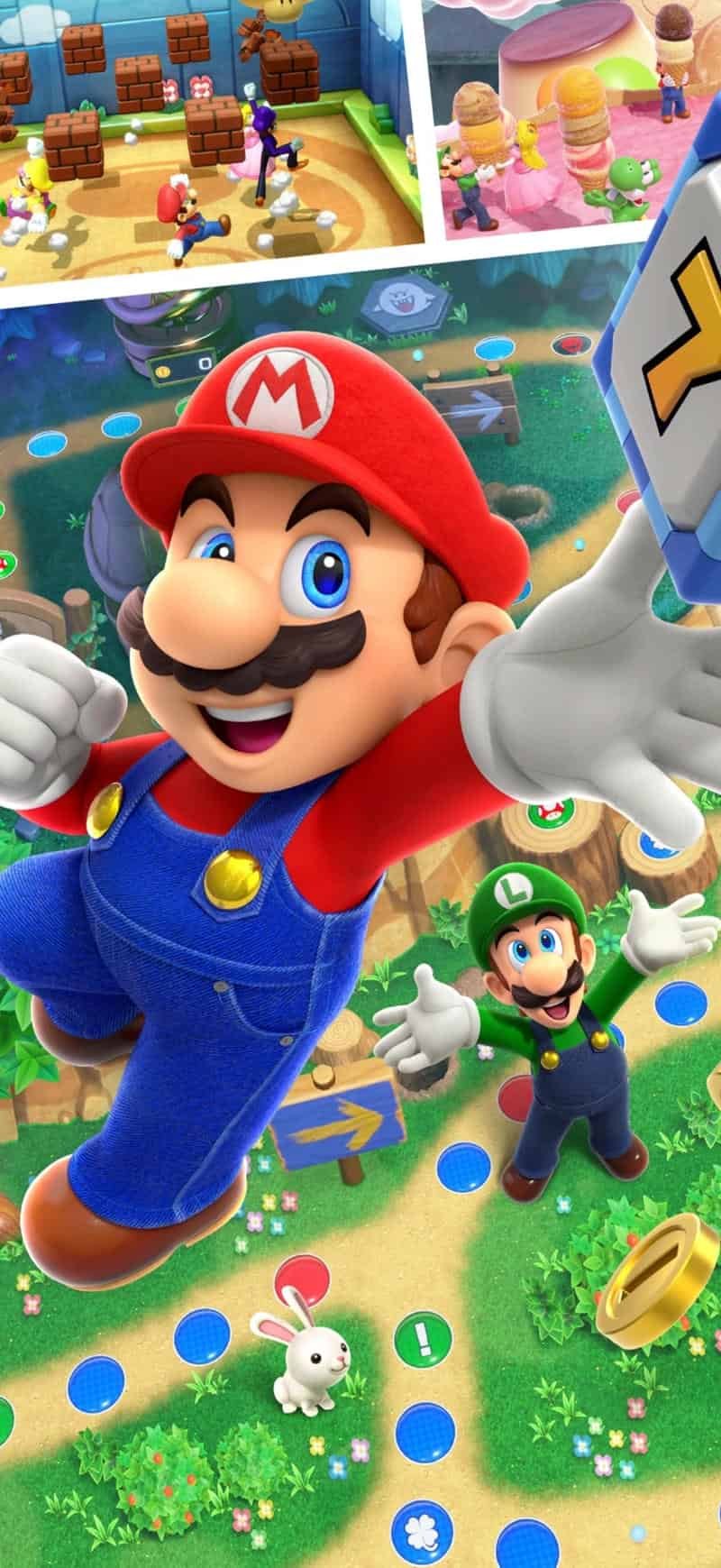 Bộ ảnh hình nền super mario miễn phí