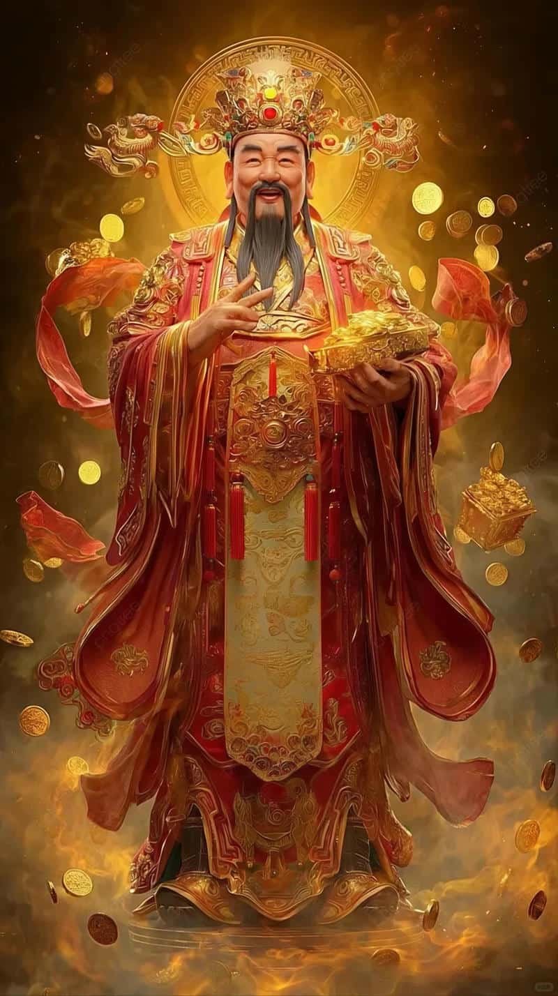 Bộ ảnh hình nền thần tài miễn phí