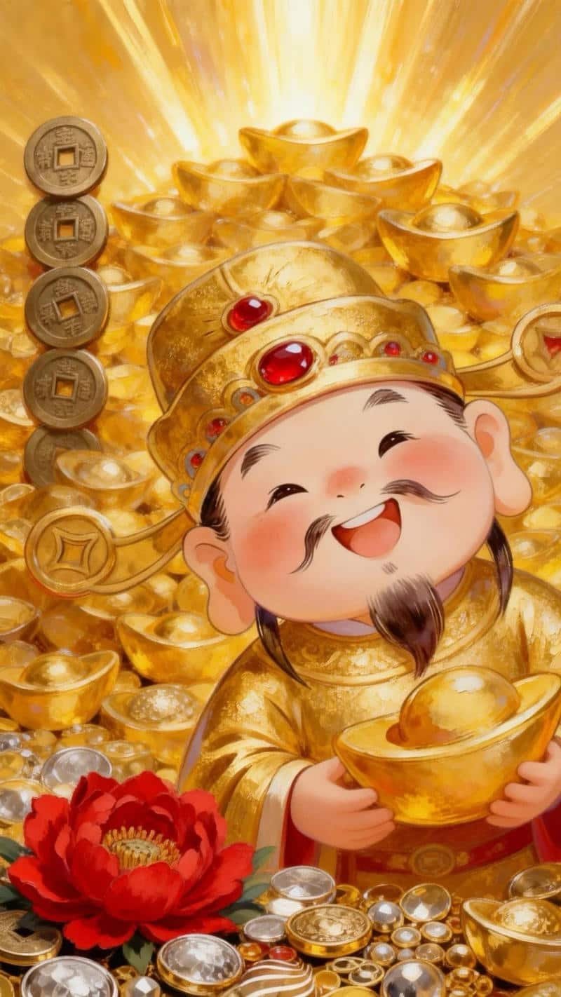 Bộ ảnh hình nền thần tài sắc nét