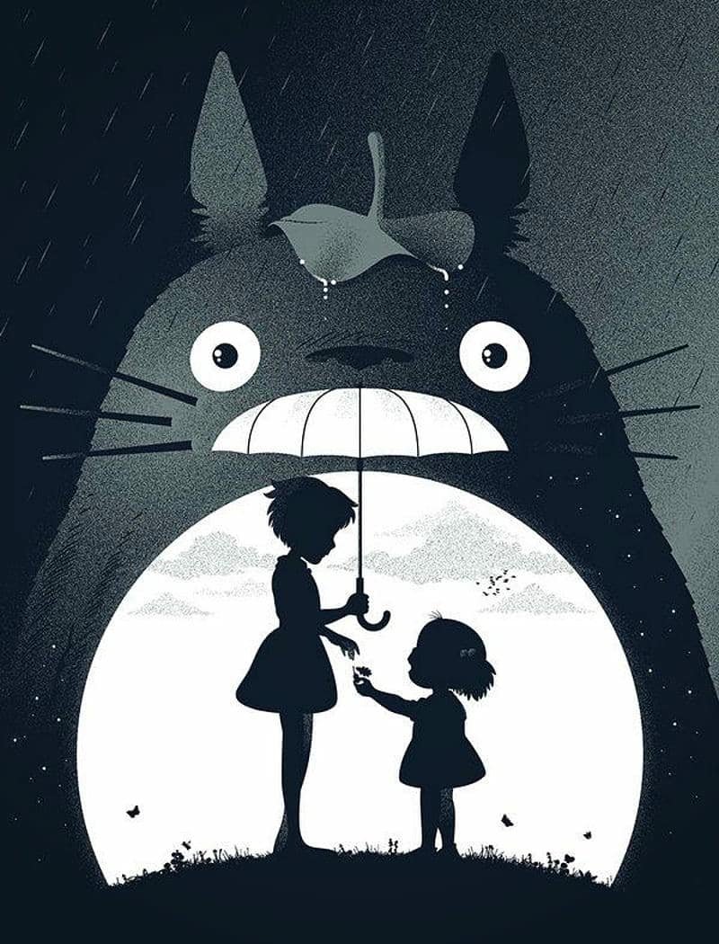 Bộ ảnh hình nền totoro sắc nét