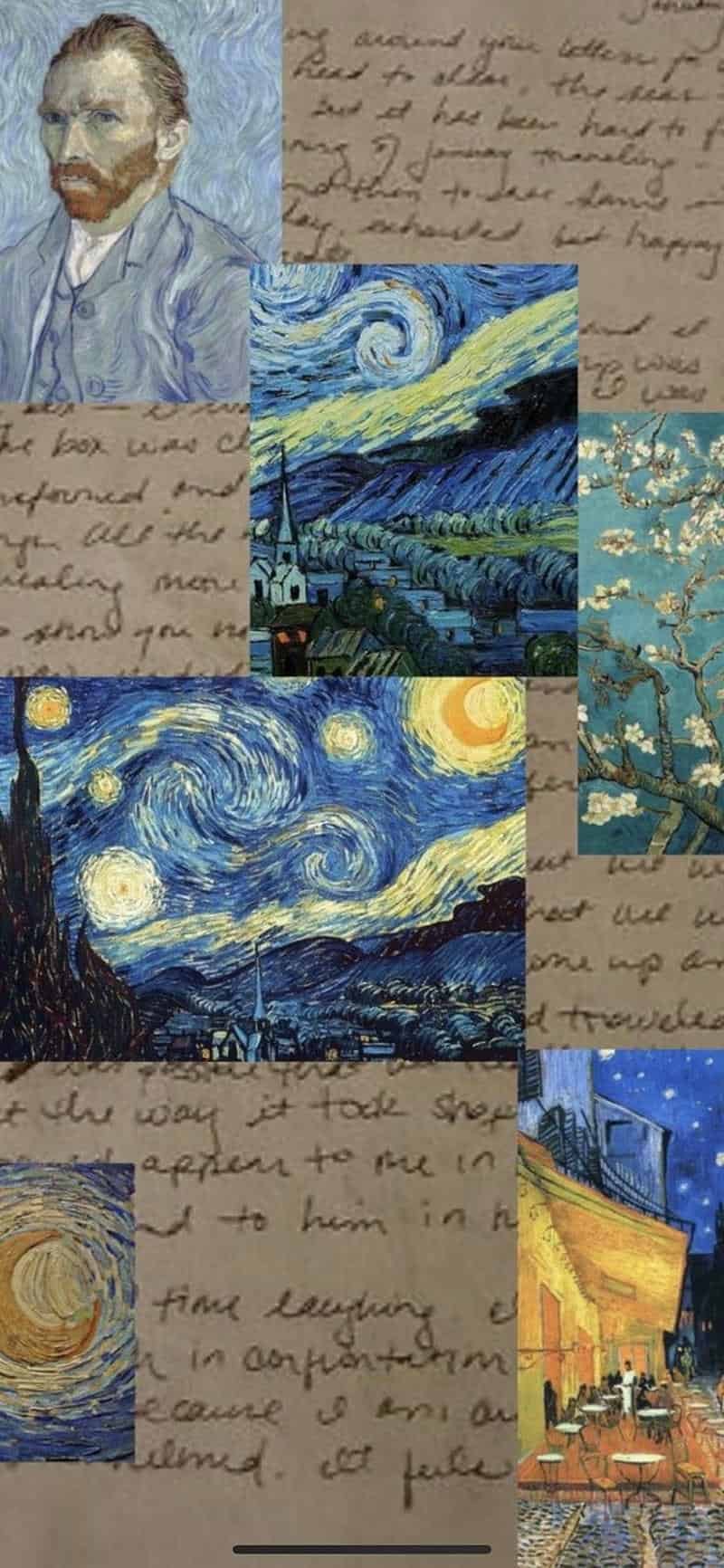 Bộ ảnh hình nền van gogh miễn phí