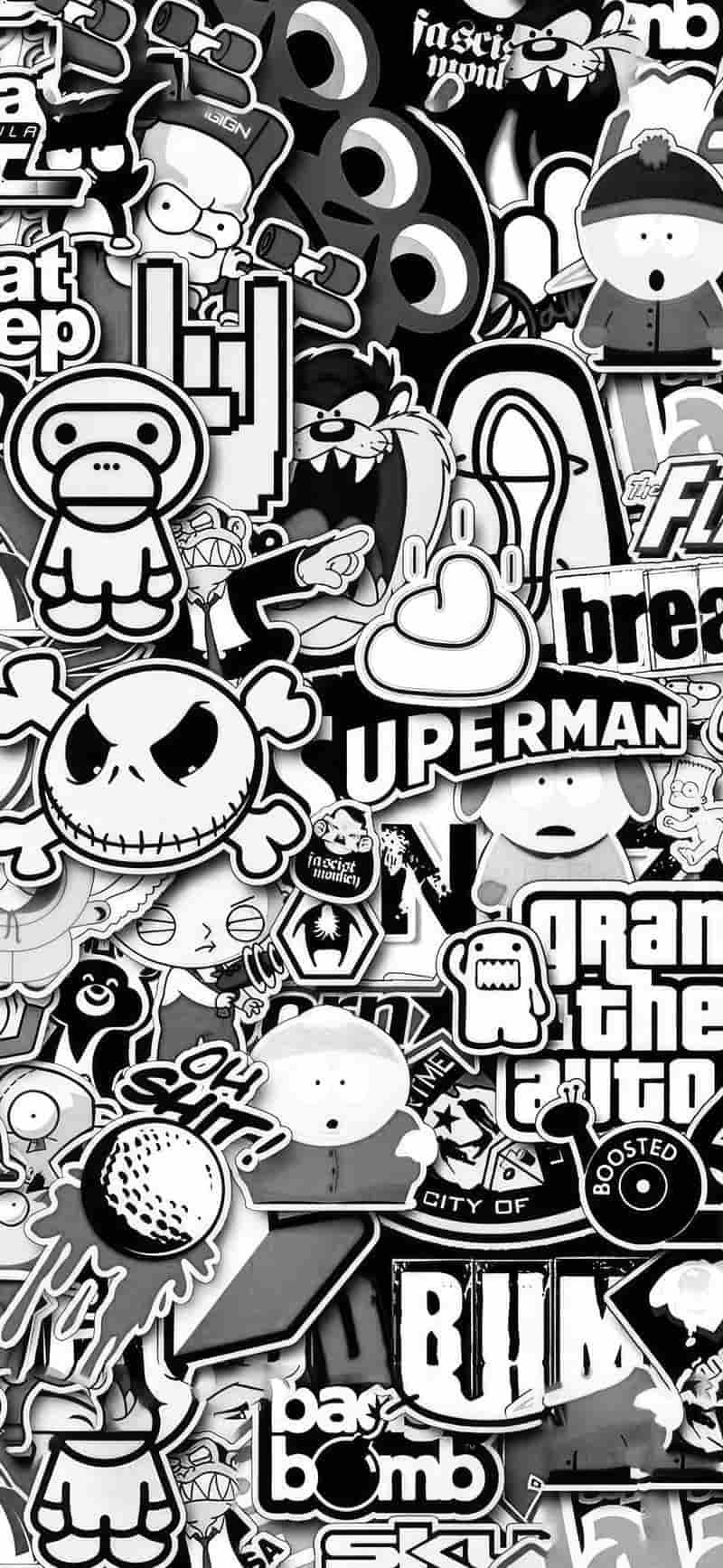 Bộ hình nền graffiti sắc nét nhất