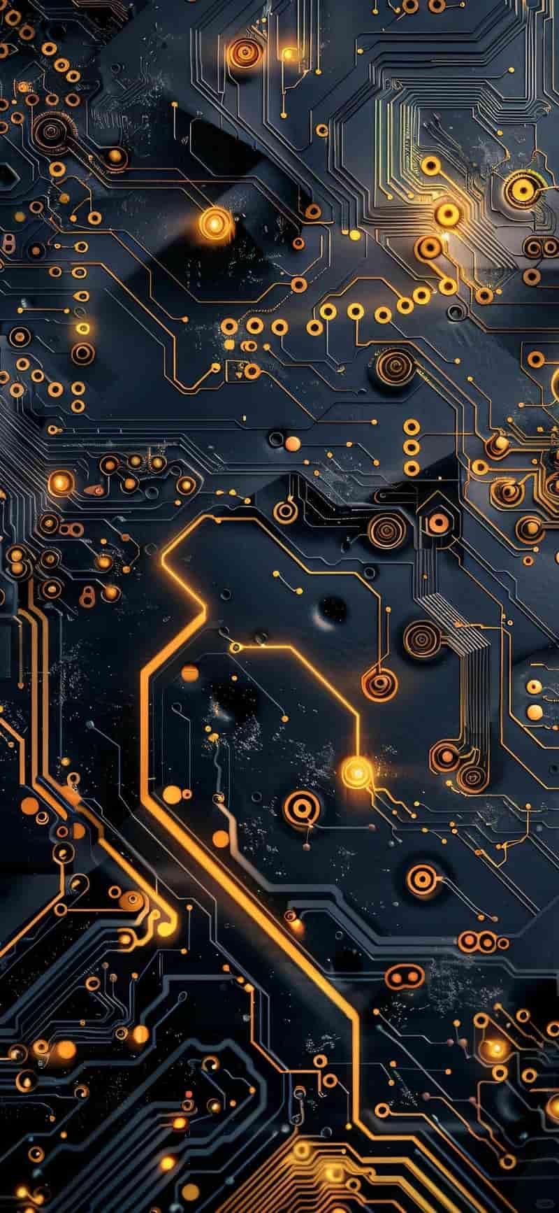 Bộ hình nền mạch điện tử cuốn hút