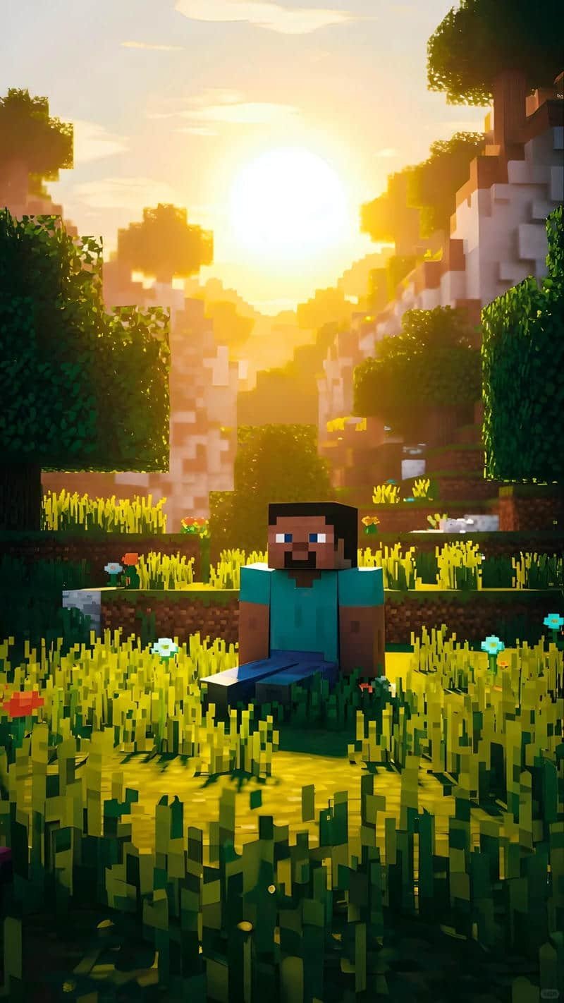 Bộ hình nền minecraft cuốn hút