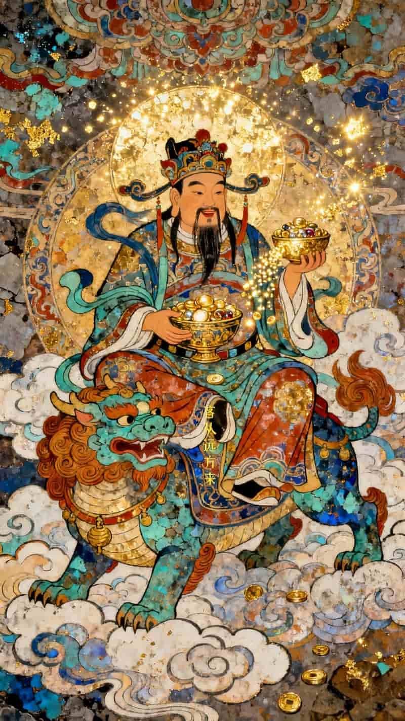 Bộ hình nền thần tài cuốn hút