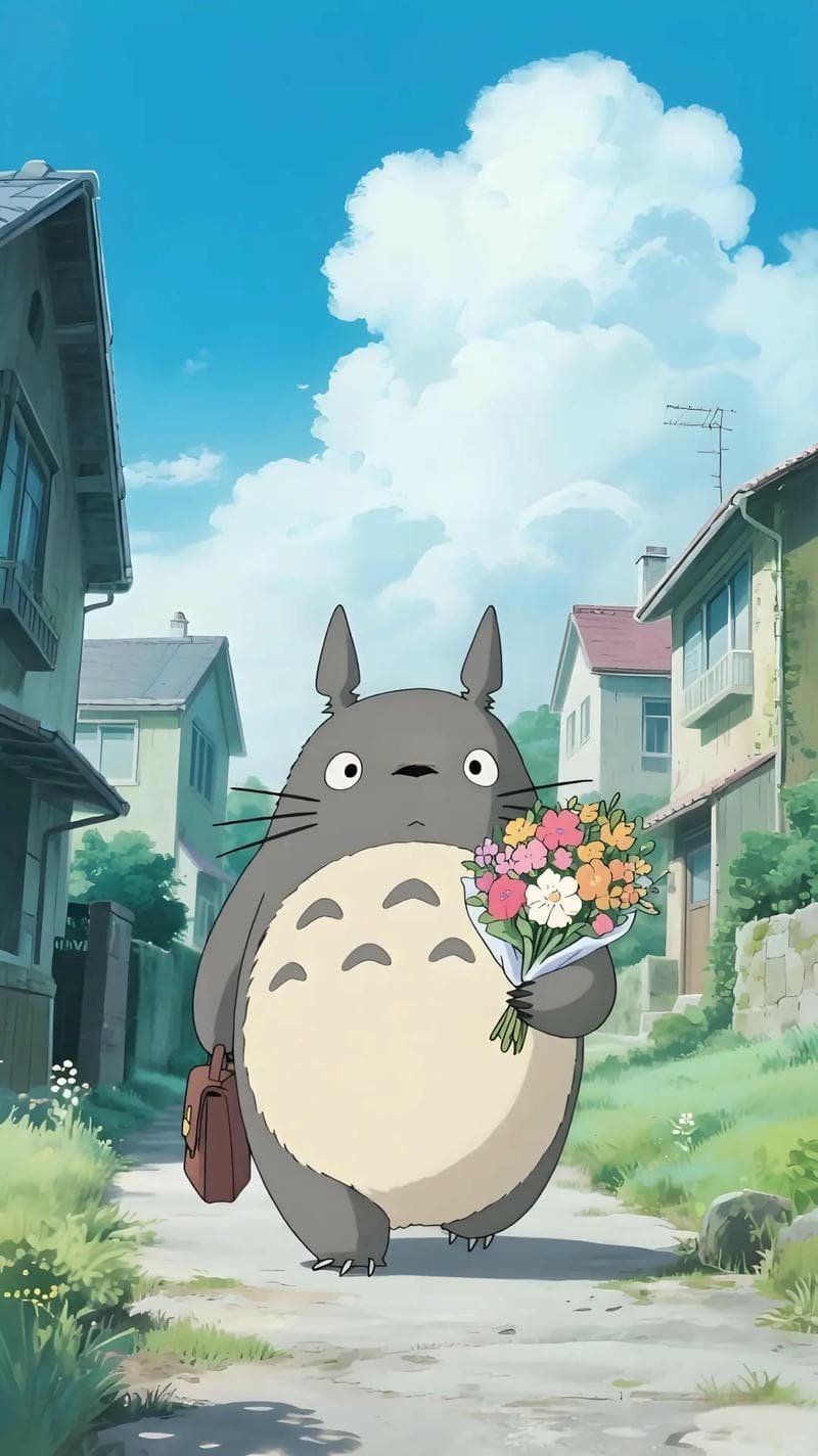 Bộ hình nền totoro cuốn hút