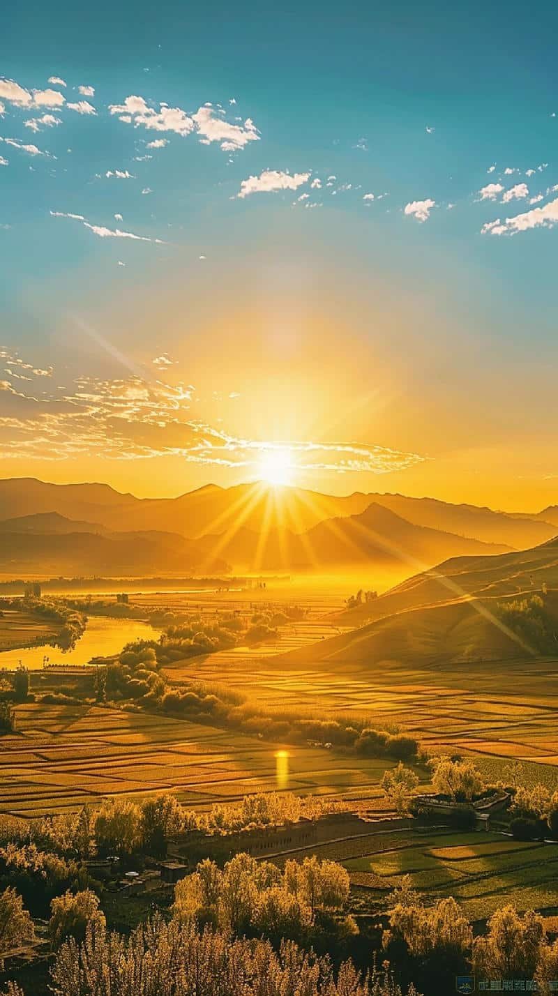 Bộ sưu tập hình nền bình minh miễn phí