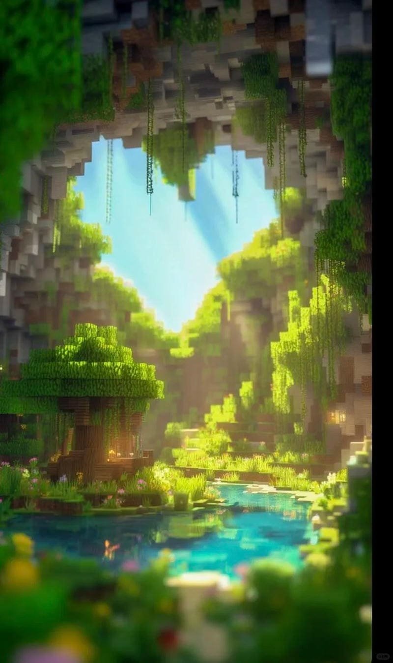 Bộ sưu tập hình nền minecraft miễn phí