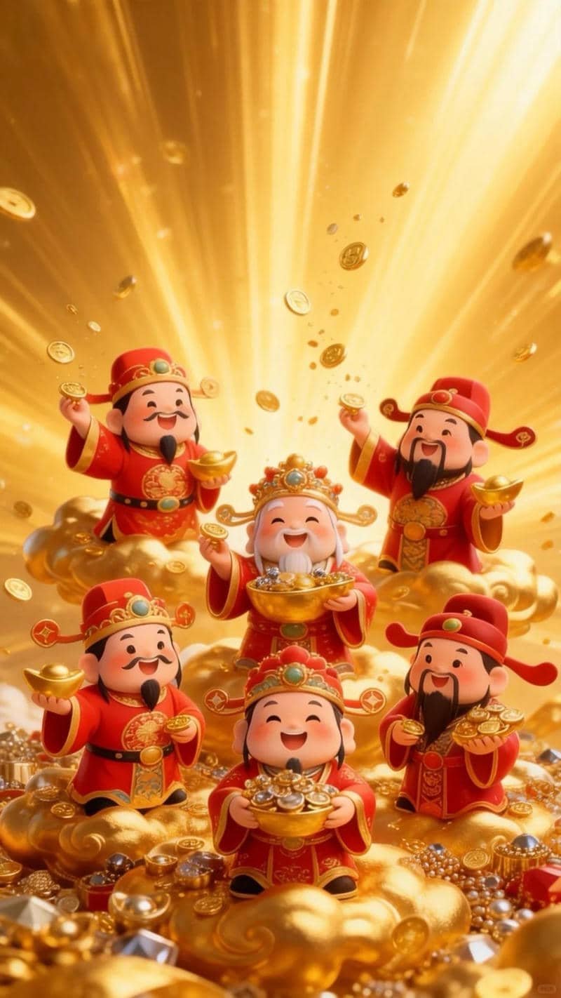 Bộ sưu tập hình nền thần tài đẹp nhất