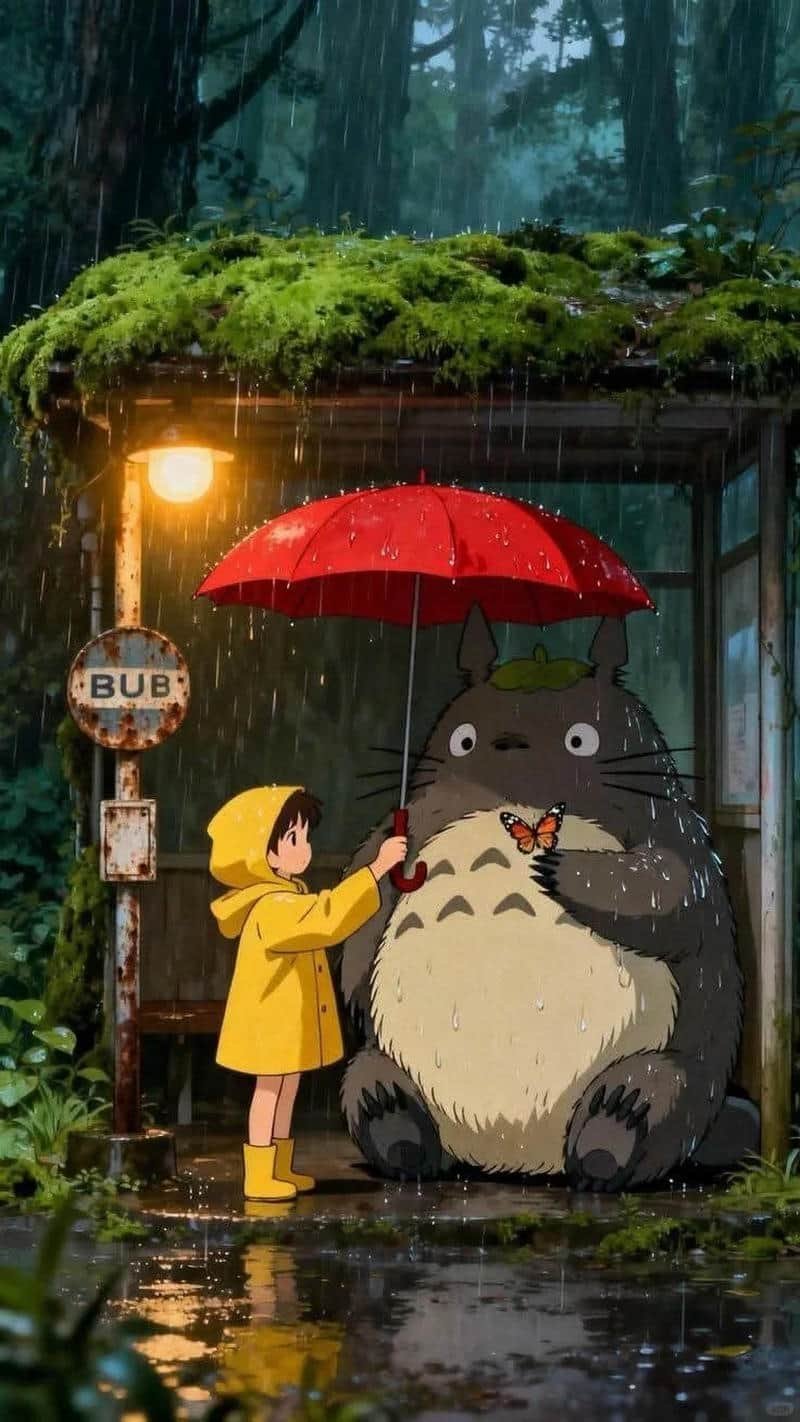 Bộ sưu tập hình nền totoro đẹp