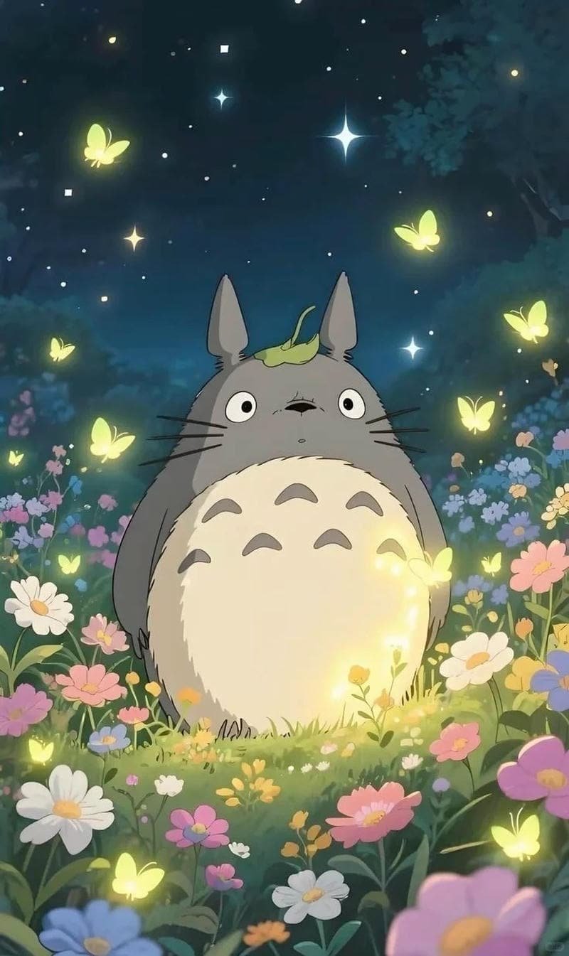 Bộ sưu tập hình nền totoro miễn phí
