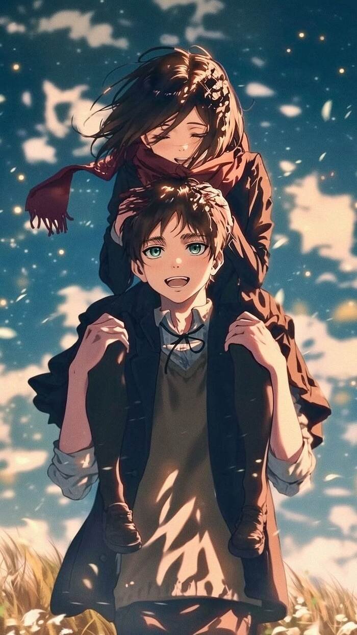 Hình nền Anime nam nữ chill