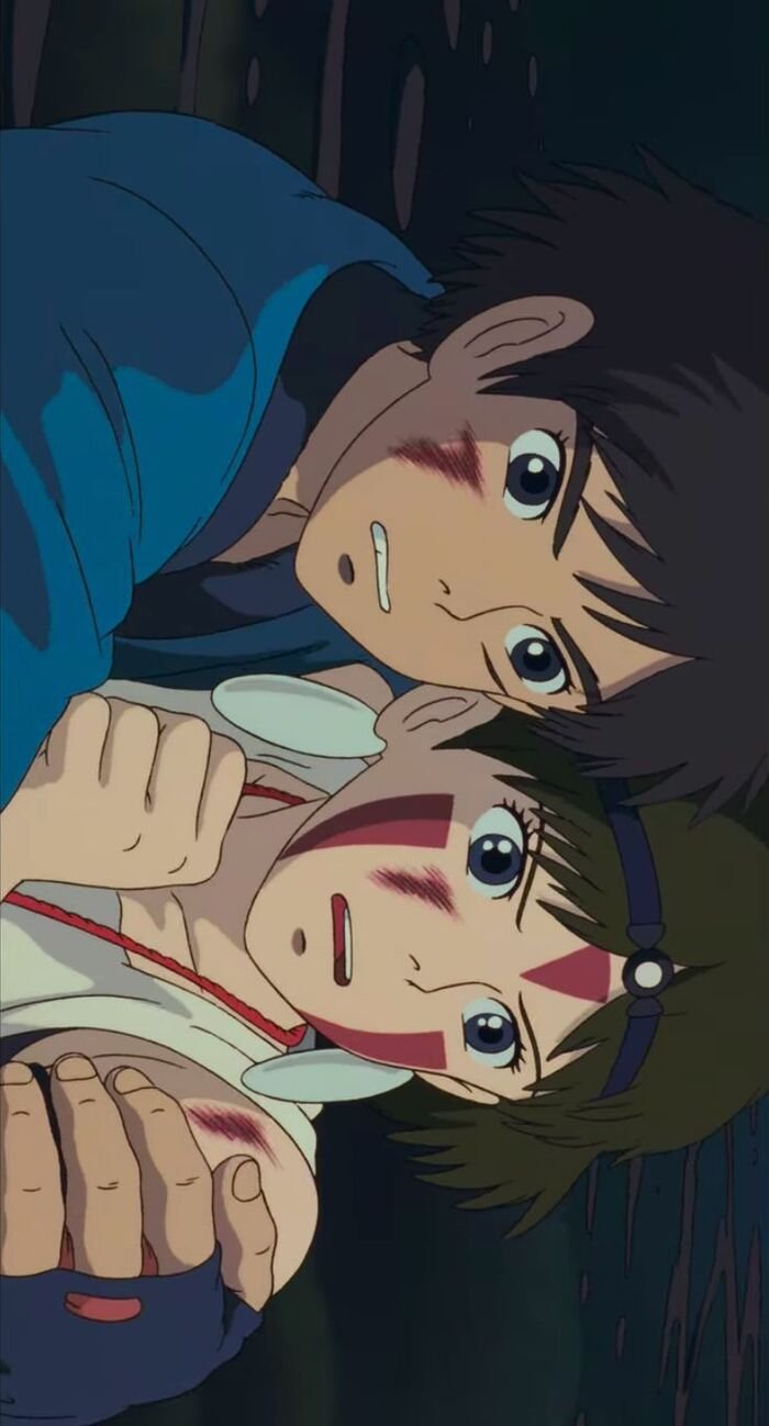 Hình nền Anime nam nữ hạnh phúc