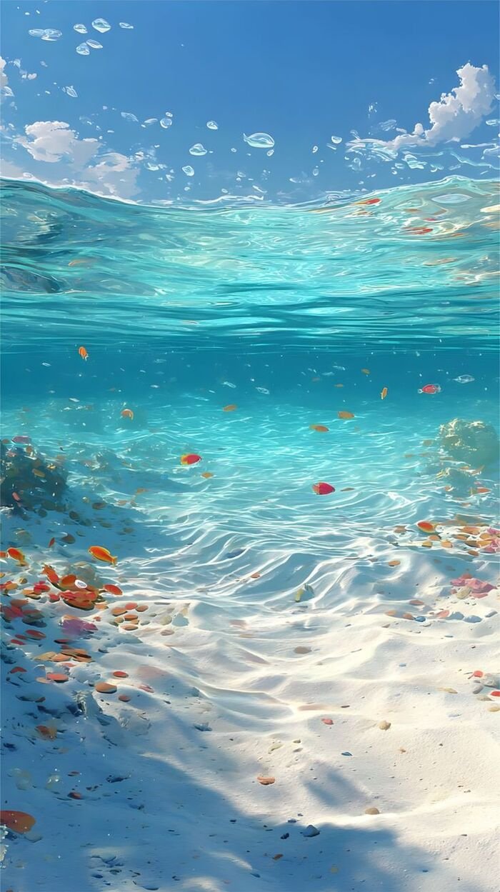 Hình nền Biển ngày nắng đẹp