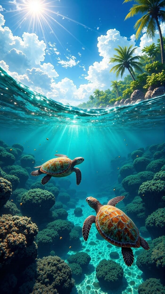 Hình nền Biển sinh vật