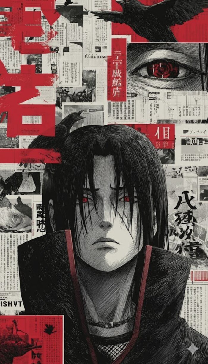Hình nền Itachi nghệ thuật