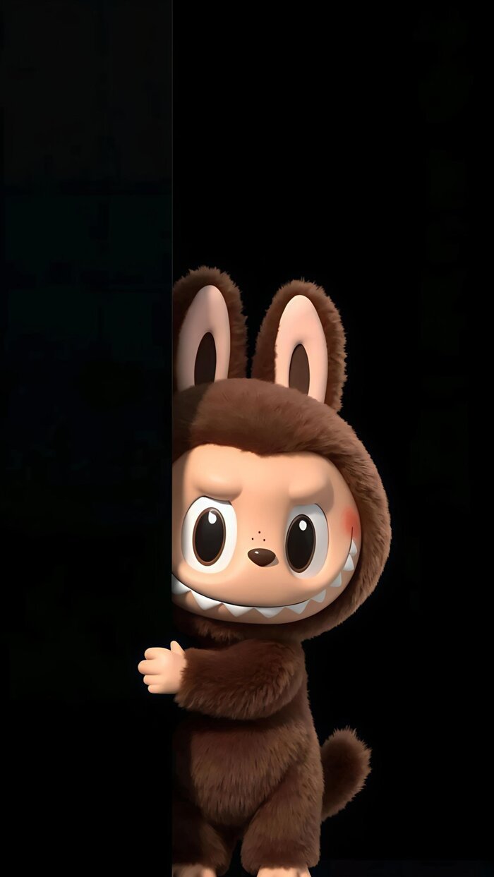 Hình nền Labubu ban đêm