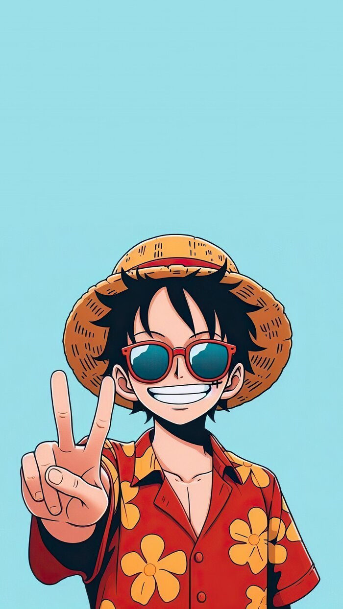 Hình nền Luffy mũ rơm