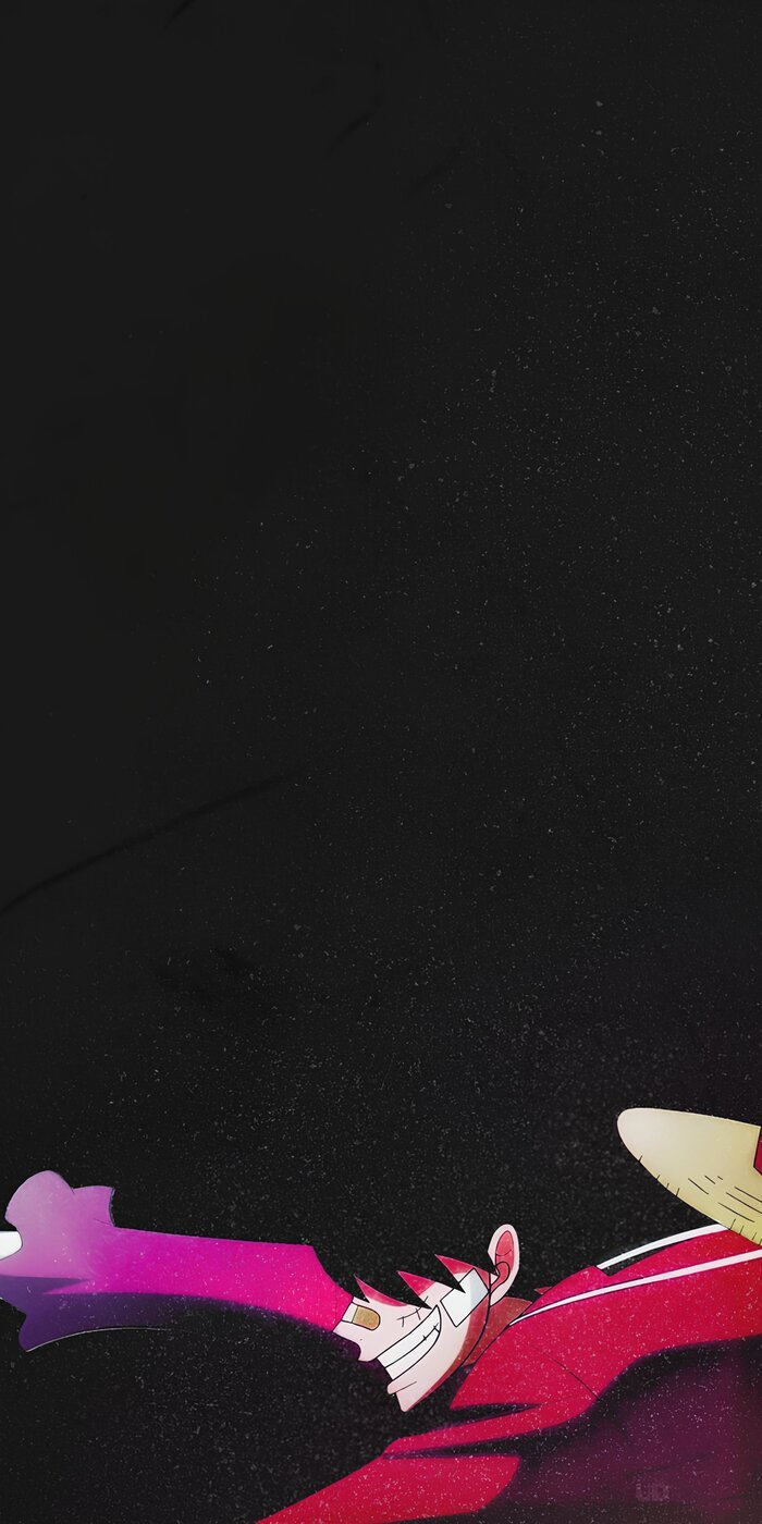 Hình nền Luffy nền tối