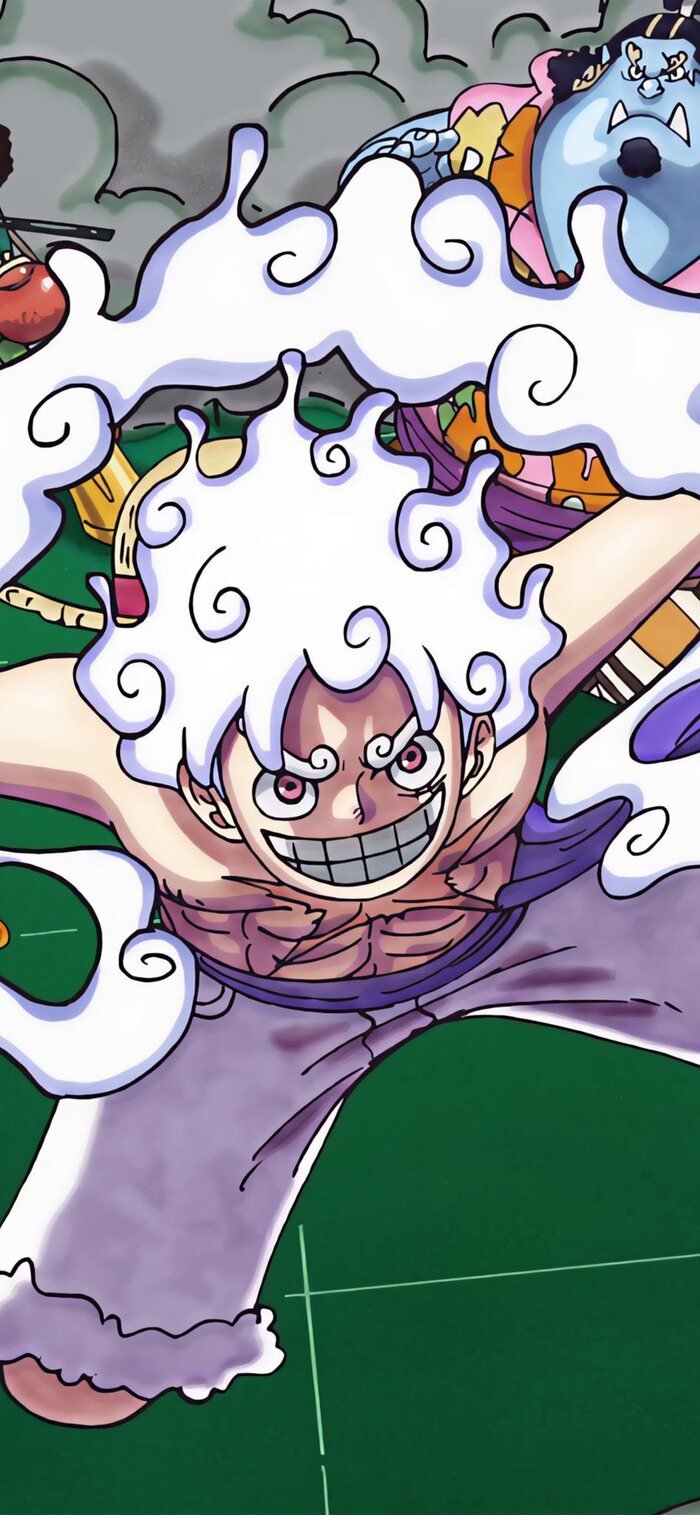 Hình nền Luffy phong cách tối giản