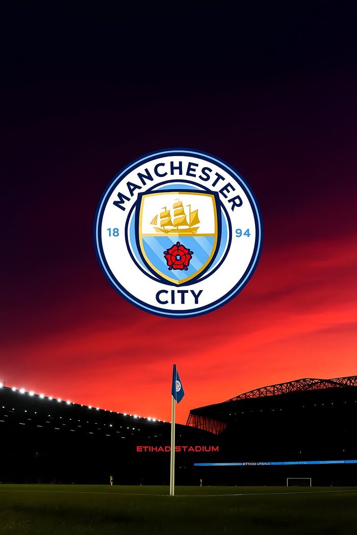 Hình nền Man City ban đêm