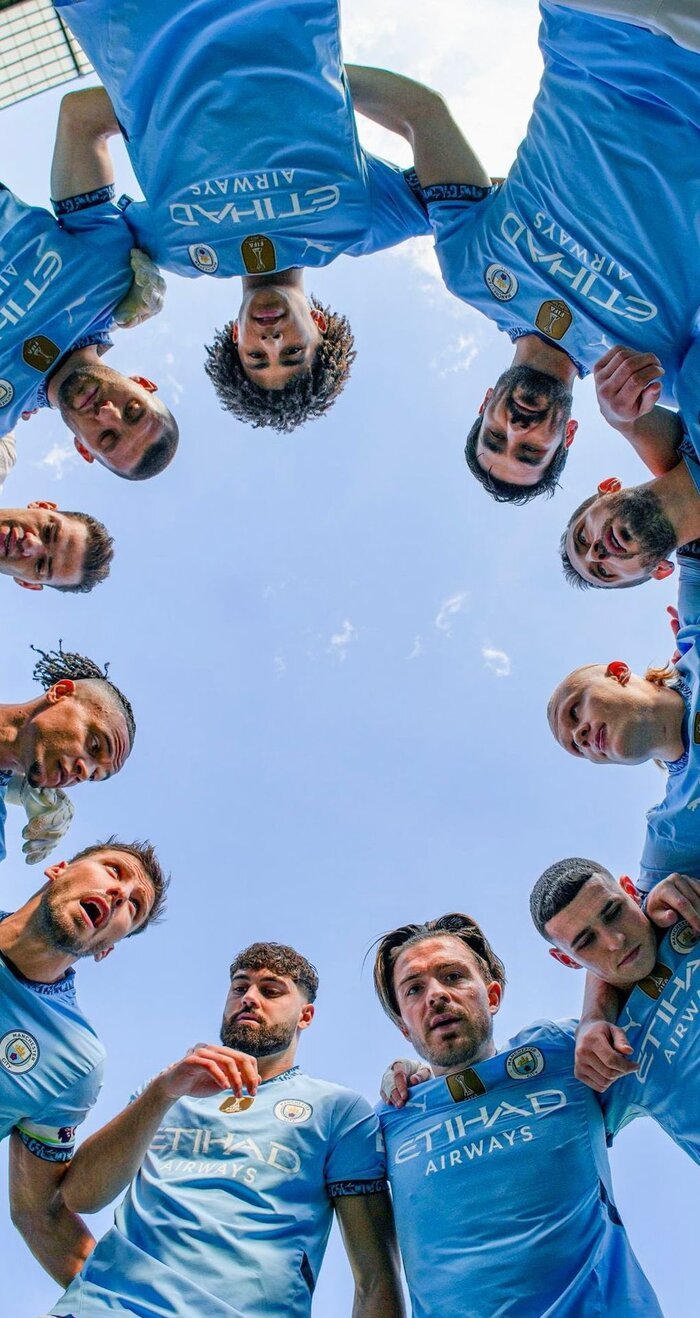 Hình nền Man City chiến thắng